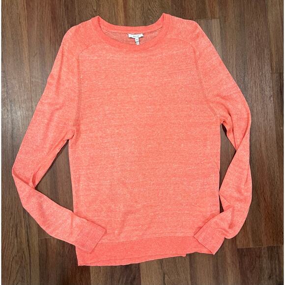 Mens REISS Carsen Wool Linen Blend Minimalist Crew Neck Jumper Medium - Picture 4 of 8